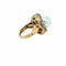 Bague 46 David Webb - Bague turban en or jaune 18k, perle des mers du Sud et diamants 58 Facettes