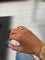 Bague 55 Bague de fiançailles rétro en or jaune 18 ct, émeraude et diamants 58 Facettes
