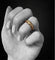 Bague 53 River - Bague en or jaune 18 ct avec saphirs et diamants 58 Facettes