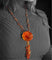 Collier Collier multifils avec pendentif en or 18 carats et ambre 58 Facettes