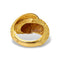 Bague 52 Lalaounis - Bague Tête de lion en or jaune et or gris, rubis et diamants 58 Facettes