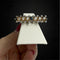 Broche Spilla Empire austro-hongrois avec diamants et saphir central 58 Facettes