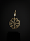 Pendentif Pendentif XIXe siècle - Pendentif circulaire avec diamants taille rose 58 Facettes