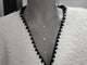 Collier Collier Tie en or blanc 18k et diamants 58 Facettes