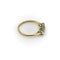Bague Art déco - Bague trois pierres en or jaune 18k, platine et diamants 58 Facettes A2003U