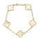 Bracelet VAN CLEEF & ARPELS - Alhambra - Or jaune et nacre 58 Facettes