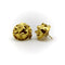 Boucles d'oreilles Jean Mahie - Boucles d’oreilles vintage modernes en or 22 carats 58 Facettes
