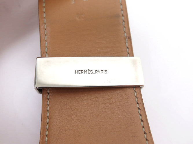 Bracelet vintage bracelet HERMES collier de chien medor en cuir camel 19-21cm 58 Facettes 273011
