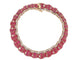 Bracelet Michael Christoff - Bracelet style tapis en or rose 14k rubis et diamants 58 Facettes 269285