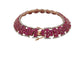 Bracelet Michael Christoff - Bracelet style tapis en or rose 14k rubis et diamants 58 Facettes 269285