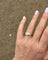 Bague 52.5 Bague trilogy en or jaune 18k et diamants taille émeraude 58 Facettes
