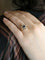 Bague 52 Bague marguerite en or jaune 18 carats saphir et diamants 58 Facettes 1CA0000002/1