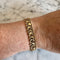 Bracelet Bracelet « Grains de café » en or jaune 18K 58 Facettes REF2377-106