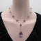 Collier Collier édouardien - Collier à perles d’améthyste Rose de France en or 14k 58 Facettes