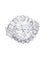 Bague 56 Bague « Tourbillon » - Diamant central 3,59 cts F-VS2 58 Facettes