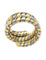 Bague Bulgari Serpenti Tubogas - Bague en or jaune 18k et acier 58 Facettes