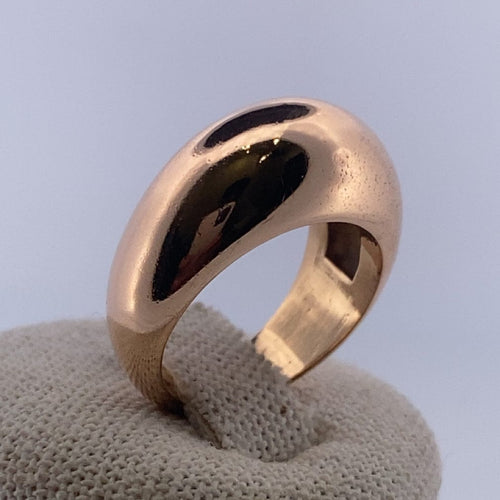 Bague 47 Bague jonc bombée en or jaune 18 carats 11,13 g 58 Facettes 250147