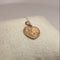 Pendentif Pendentif cœur gravé en or jaune 18 carats 1,36 g 58 Facettes 250158
