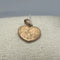 Pendentif Pendentif cœur gravé en or jaune 18 carats 1,36 g 58 Facettes 250158