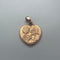Pendentif Pendentif cœur gravé en or jaune 18 carats 1,36 g 58 Facettes 250158