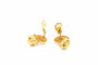Boucles d'oreilles Zolotas - Boucles d’oreilles bélier en or jaune 22k 58 Facettes