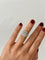 Bague 52 Bague cluster en or blanc et jaune 18k et diamants 58 Facettes