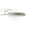 Collier Pendentif dog tag toile d’araignée en or blanc 18k et diamants, chaîne 14k 58 Facettes A2005C