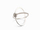 Bague 51 Gucci GG Running - Bague 7 mm en or blanc 18k et diamants, t51 58 Facettes 271885