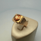 Bague 64 Bague chevalière rectangulaire en or jaune 18 carats 2,9 g 58 Facettes 250044