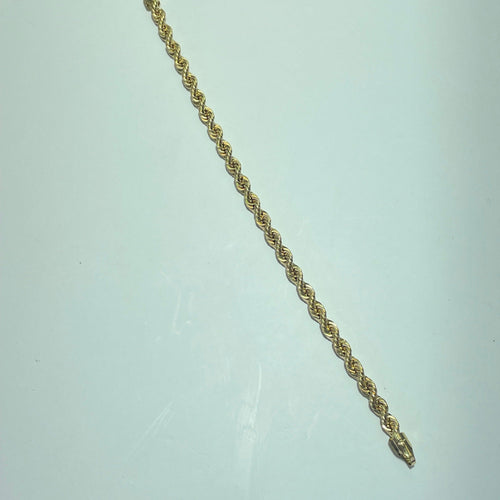 Bracelet Bracelet torsadé en or jaune 18 carats, 4,98 g 58 Facettes 250304