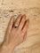 Bague 53 Bague Toi & Moi victorienne en or 18 carats, rubis et diamants 58 Facettes
