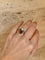 Bague 53 Bague Toi & Moi victorienne en or 18 carats, rubis et diamants 58 Facettes