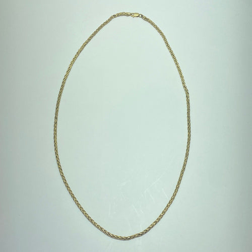 Collier Collier maille palmier en or jaune 18 carats 7,47 g 58 Facettes 250204