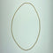 Collier Collier maille palmier en or jaune 18 carats 7,47 g 58 Facettes 250204