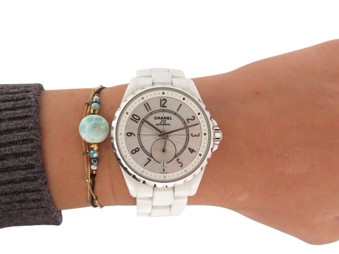 Montre CHANEL J12 365 H3836 - Montre automatique 37 mm en céramique 58 Facettes 262235