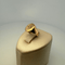 Bague 47.5 Bague chevalière gravée en or jaune 18K 5,53 g 58 Facettes 250009