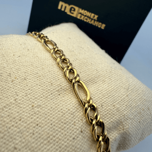 Bracelet Bracelet figaro en or jaune 18 carats 5 g 58 Facettes 250071
