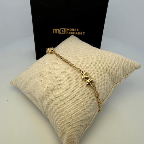 Bracelet Bracelet ourson en or jaune 18 carats 3,83 g 58 Facettes 250090