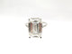 Bague 55 bague solitaire solitaire diamant taille emeraude 7ct t55 or blanc 18k 58 Facettes 271662
