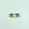 Bague 58.5 Bague lisse en or jaune 18 carats 2,27 g 58 Facettes 250039