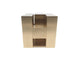 Montre vintage set HERMES pendule + briquet de table cubique plaque or clock & lighter 58 Facettes 267300