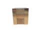 Montre vintage set HERMES pendule + briquet de table cubique plaque or clock & lighter 58 Facettes 267300