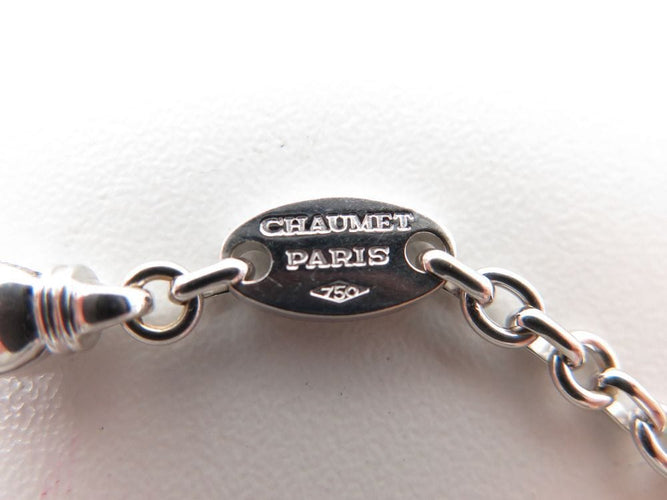 Collier Chaumet - Collier pendentif Cœur Lien diamant en or blanc 18k 58 Facettes 271718