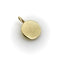 Pendentif Cute as a Button - Pendentif médaille whippet en or 14k et rubis 58 Facettes