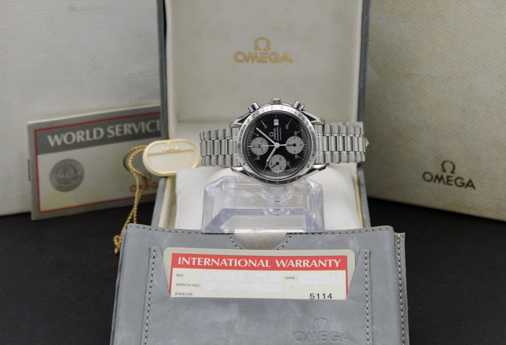 Montre Omega Speedmaster Date - Montre automatique en acier 39 mm réf. 3511.50.00 58 Facettes OMG/SPE/377