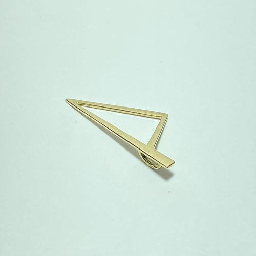 Pendentif Pendentif Corse triangle ouvert en or jaune 18 carats 2,4 g 58 Facettes 250006