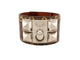 Bracelet Hermès Médor Collier de Chien - Bracelet en cuir de lézard niloticus argenté 58 Facettes 272558