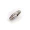 Bague Bague alliance éternité en or 18k et diamants taille princesse 58 Facettes