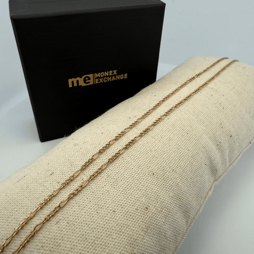 Collier Collier fin en or jaune 18 carats 52 cm 58 Facettes 250034