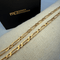 Collier Collier chaîne forçat alternée en or jaune 18K 13,32 g 58 Facettes 250005